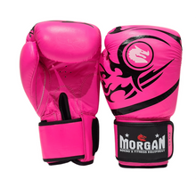 Load image into Gallery viewer, MORGAN ELITE BOXING & MUAY THAI LEATHER GLOVES (8-12-16OZ)