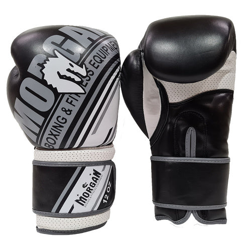 MORGAN AVENTUS LEATHER BOXING GLOVES (10-12-14-16OZ)