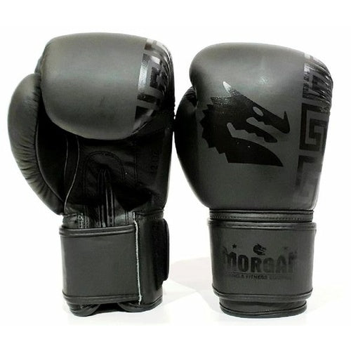 MORGAN B2 BOMBER LEATHER BOXING GLOVES (12-16OZ)