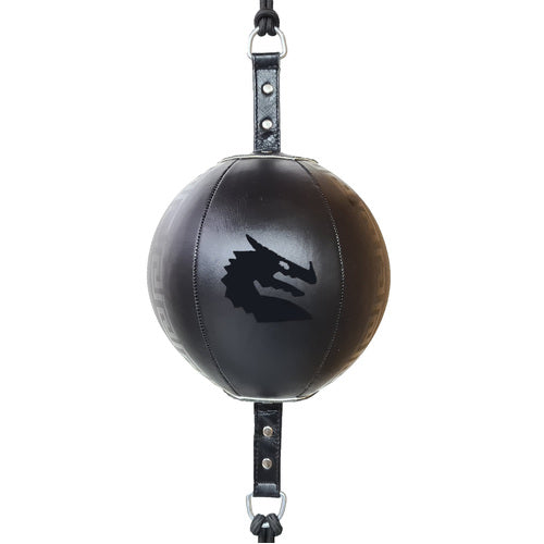 MORGAN B2 BOMBER 8" LEATHER FLOOR TO CEILING BALL + ADJUSTABLE STRAPS